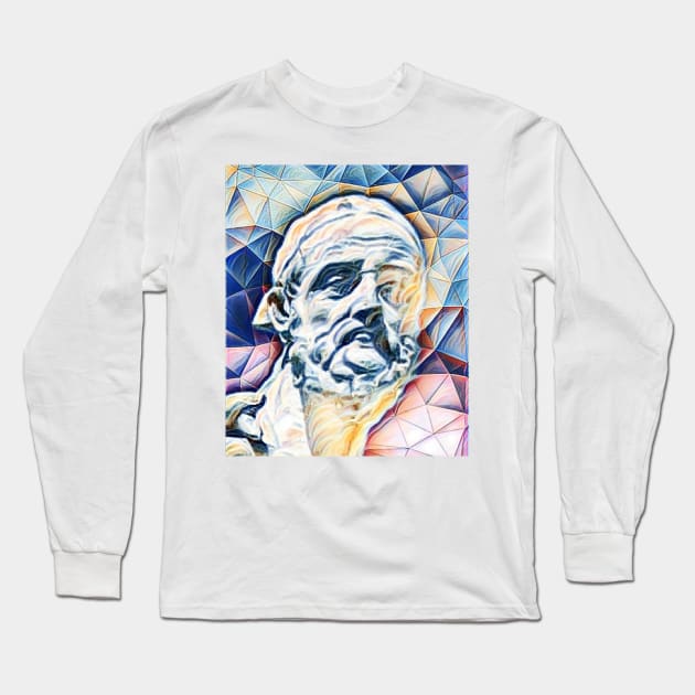 Polybius Portrait | Polybius Artwork 12 Long Sleeve T-Shirt by JustLit